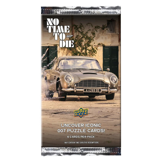 Upper Deck 2025 James Bond 007 No Time To Die Hobby Booster Pack