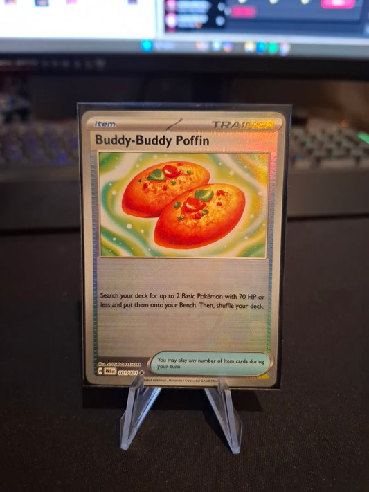 Buddy-Buddy Poffin #101 (Pokeball) Reverse Holo - Prismatic Evolutions